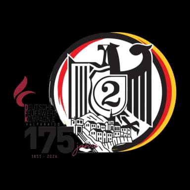 175° aniversario · Deutsche Feuerwehr Kompanie N°2 Valparaíso